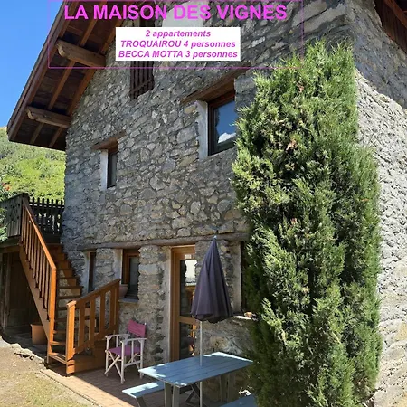 Maison Des Vignes- Troquairou Et Becca Motta * Brides-les-Bains
